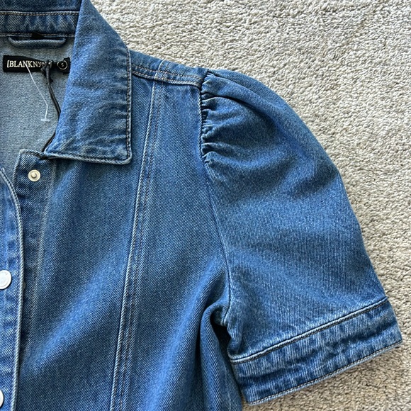 Blank NYC Walk In The Park Denim Dress - Picture 4 of 9